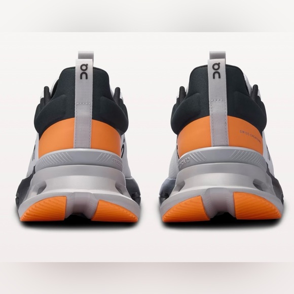 On Cloud Men’s Cloudnova X Frost/Orange - Picture 5 of 6